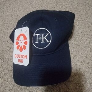 Turnkey health navy blue hat never worn